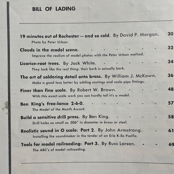 Model Railroader Magazine Back Issue u Aug 1969 Vol 36 No 8 Soldering Detail Bra - Picture 5 of 9